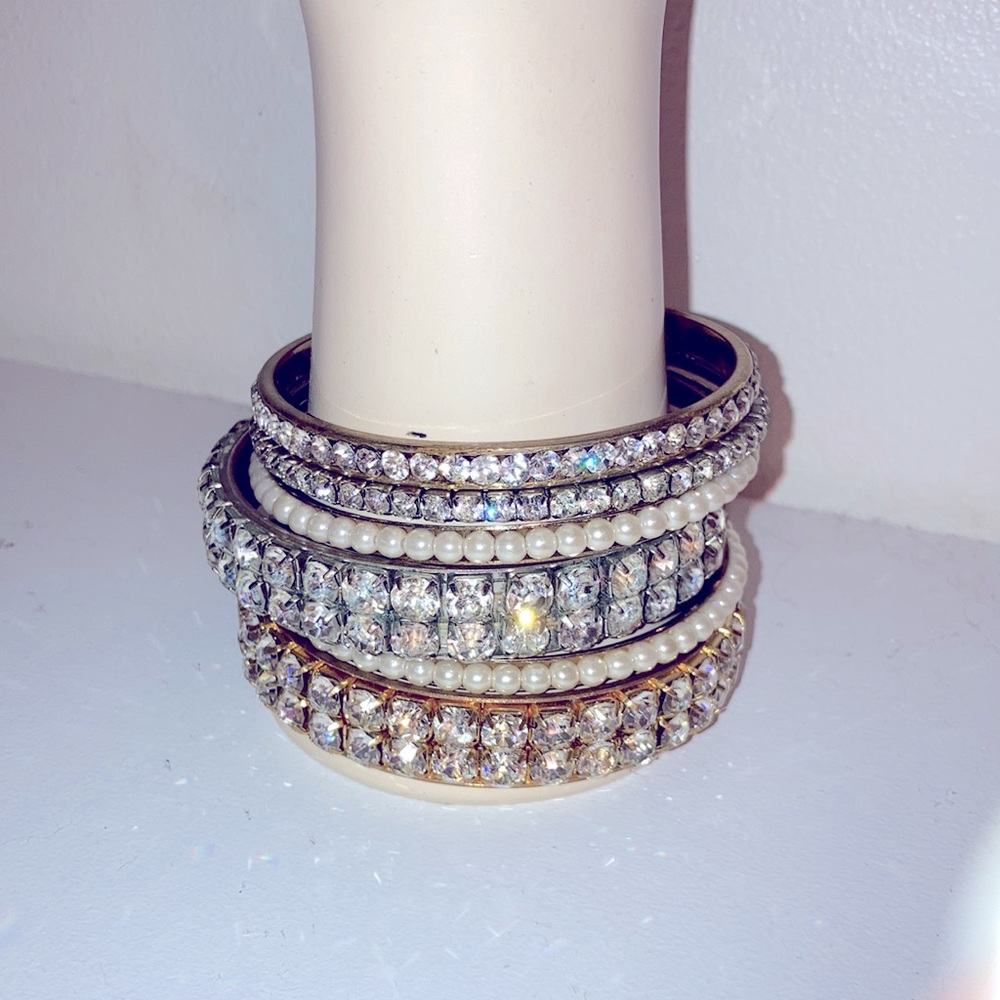 BeBe Rhinestone Metal Bracelets Bundle🌟Cheap‼️🌟 - Picture 3 of 3